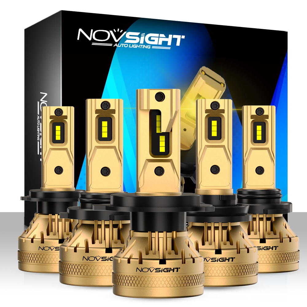 Led Fog Light H11 3000K Yellow - NOVSIGHT A500 N37Y Lampu Kuning 3000K