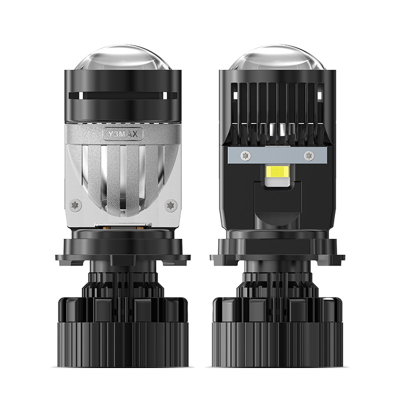 Led Headlight H4 Hi Lo 120W - Lampu Proyektor LED Y3MAX 120W H4