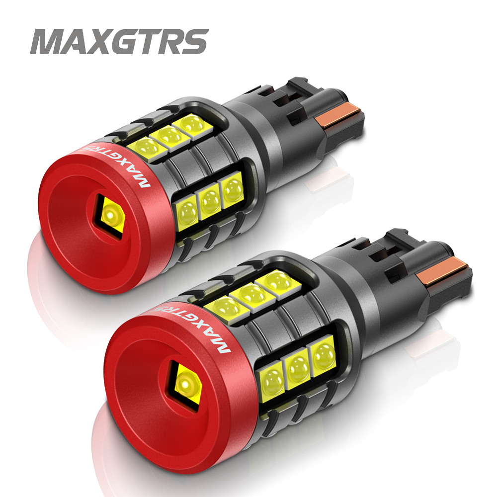 Led Tail Light Bulb Canbus - MAXGTRS 2x T15 LED Lampu Rem