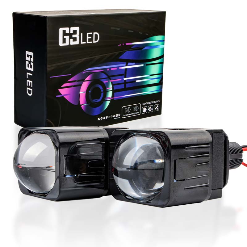 Laser Led Headlight Projector Lens - Pemasangan tidak merusak 1.5 inci Bi