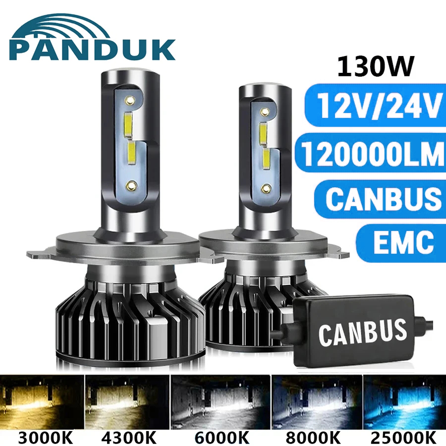 Car Led Headlight 9005 9006 - Lampu Mobil PANDUK H4 LED CANBUS