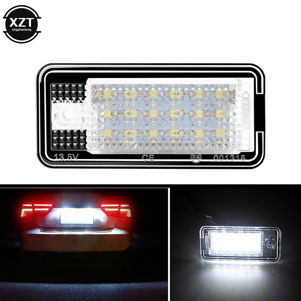 Led Tail Light Bulb Canbus - 2 buah lampu plat nomor LED