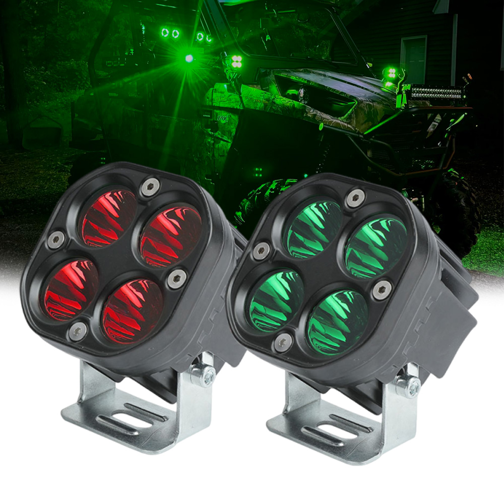 Led Work Light Bar 12 Inch Offroad - Lampu LED 3 Inci Bar Merah