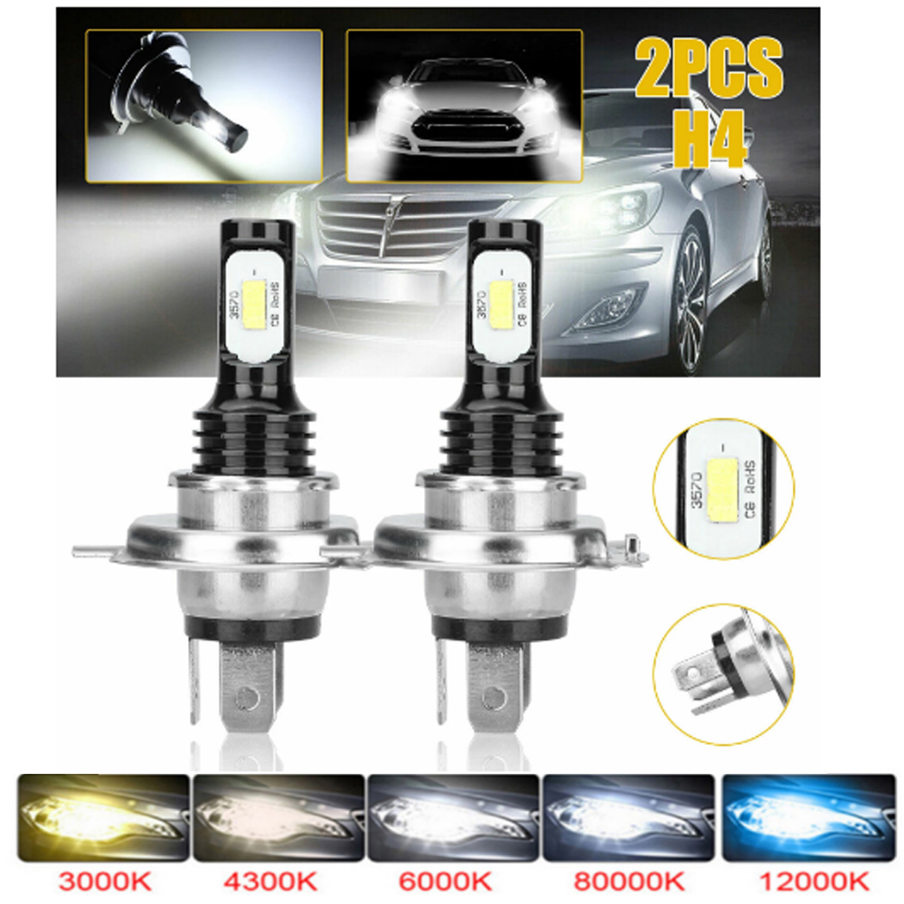 Car Led Bulb H1 H3 H8 H11 - Lampu kabut mobil LED, 2 buah