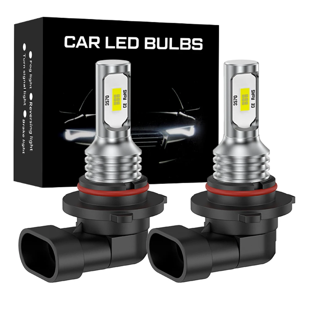 Car Led Bulb H1 H3 H8 H11 - Lampu otomatis LED 9006, bohlam cahaya