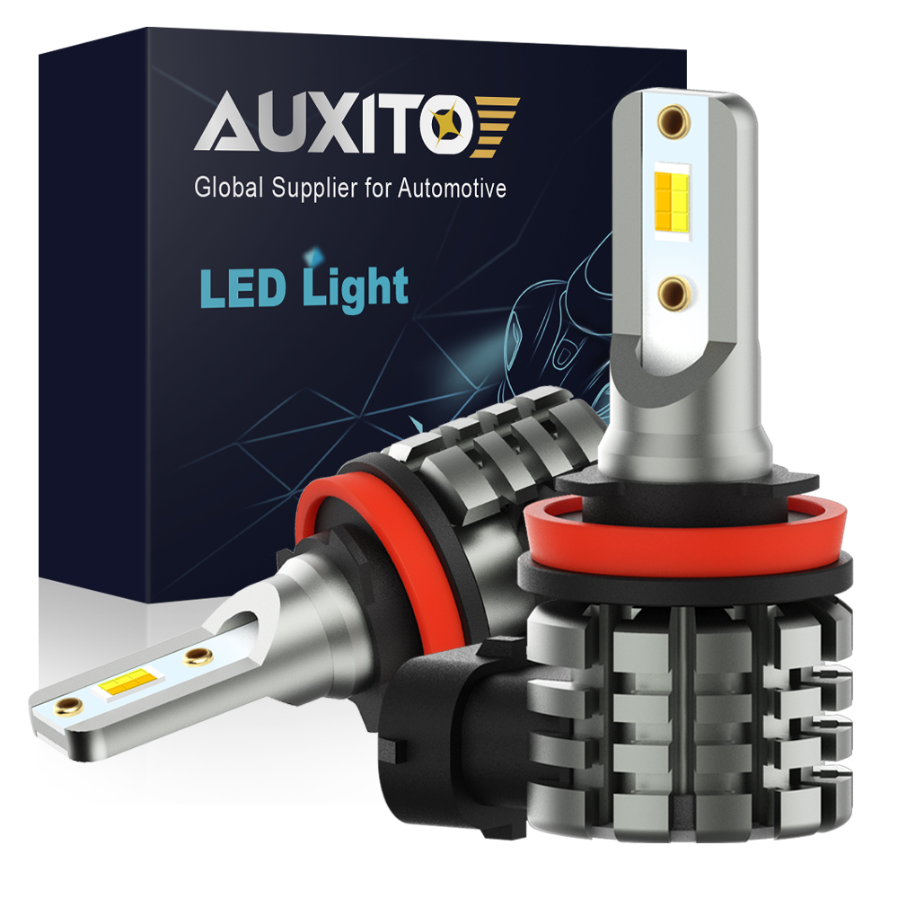 Led Fog Light H11 3000K Yellow - AUXITO lampu kabut LED H11, bohlam
