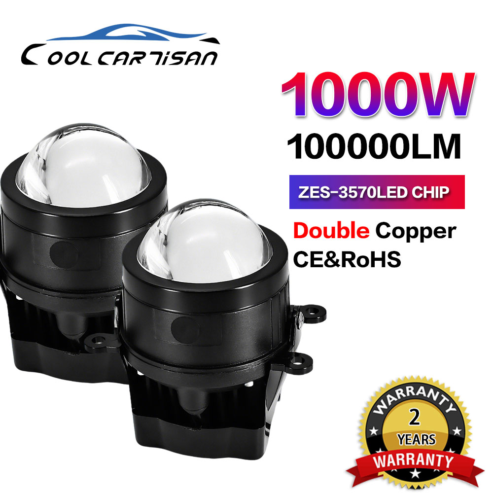 Bi Led Projector Lens 3 Inch - EAGLEVISION Lampu Kabut Universal 3.0 Bi-led