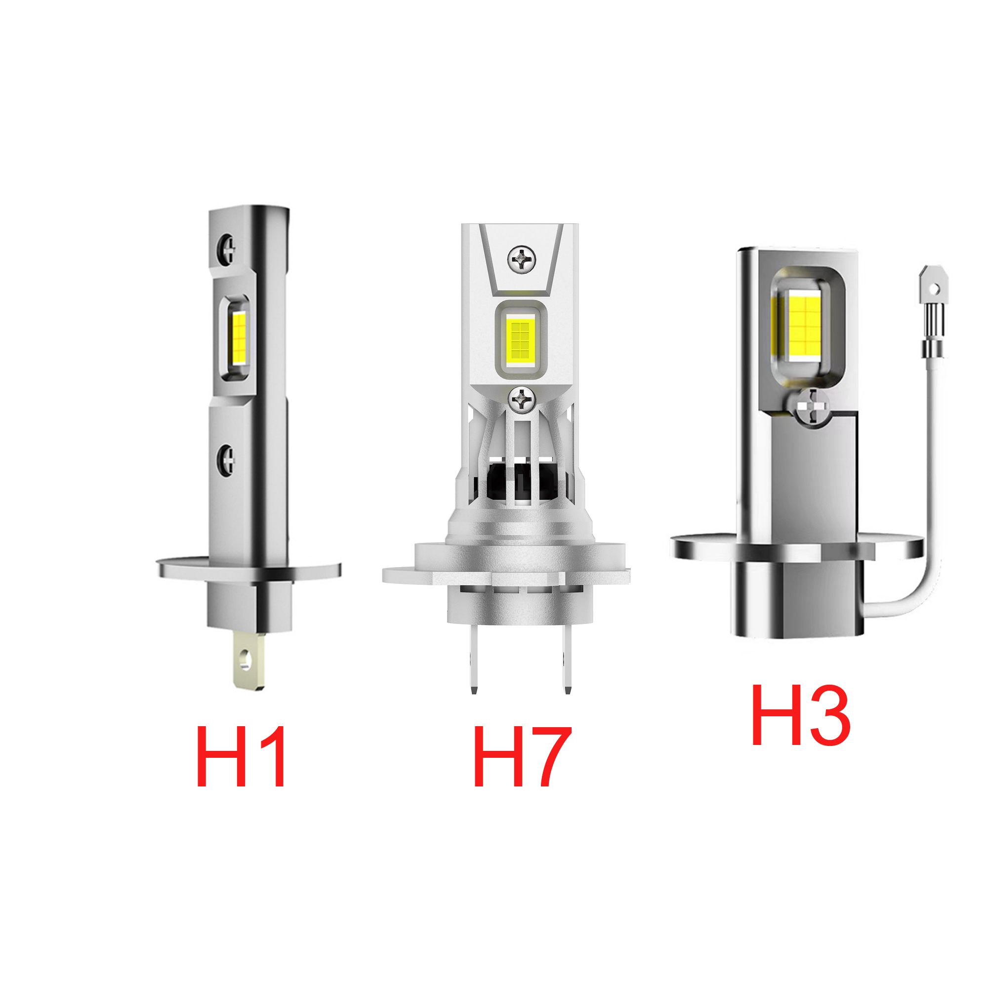 Car Led Headlight 9005 9006 - 2 Buah Lampu Depan Mobil LED