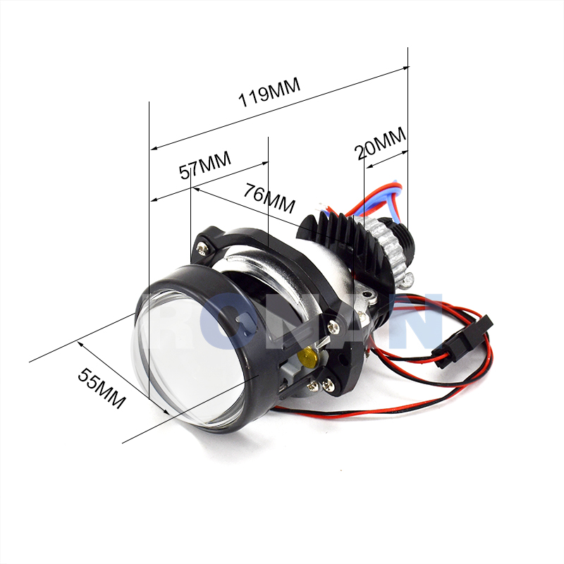 RONAN Proyektor Bi-led Mini 2. - Car Led Headlight 9005 9006 ulasan dan harga