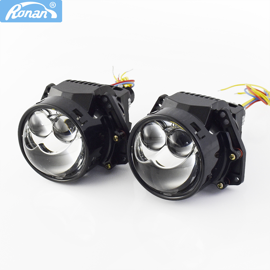 Ronan 2 Buah 3 Inci 70W 6000 K - Bi Led Projector Lens 3 Inch ulasan dan harga