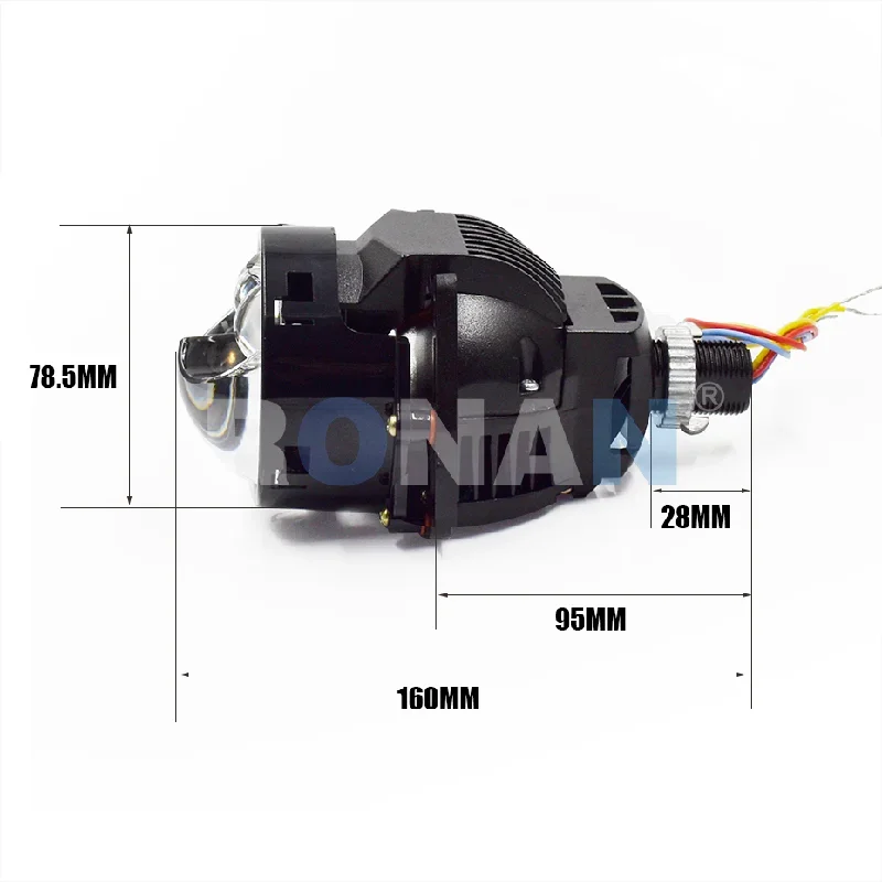 Ronan 2 Buah 3 Inci 70W 6000 K - Bi Led Projector Lens 3 Inch ulasan dan harga