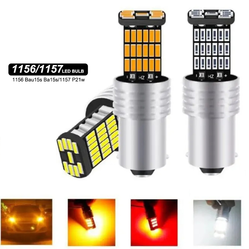 Lampu rem ekor mobil, 2 buah 1 - Led Tail Light Bulb Canbus ulasan dan harga