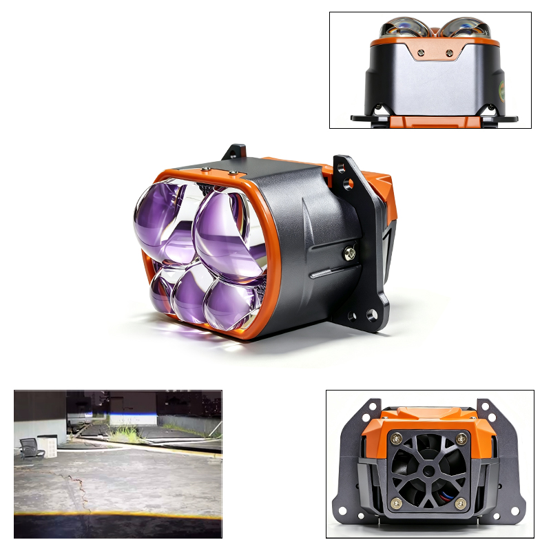 Lampu Depan LED dengan Lima Le - Laser Led Headlight Projector Lens ulasan dan harga