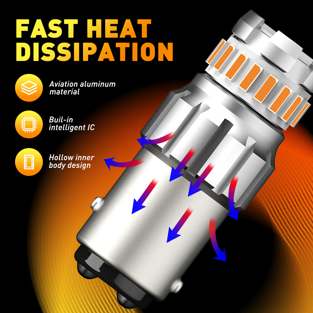 2 Buah 1157 BAY15D P21/5W LED  - Led Tail Light Bulb Canbus ulasan dan harga