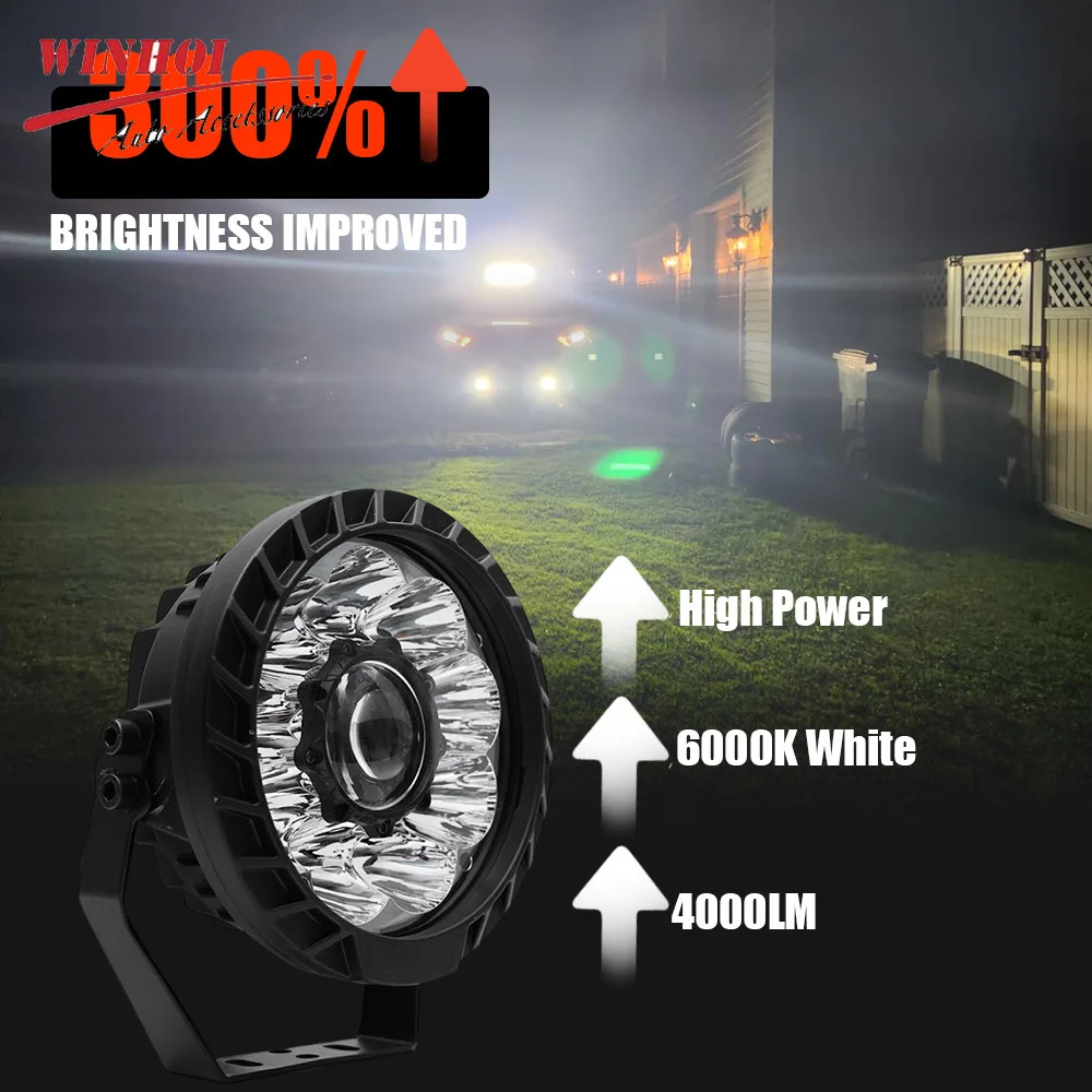 Lampu sorot LED, 2 buah lampu  - Led Work Light Bar 12 Inch Offroad ulasan dan harga