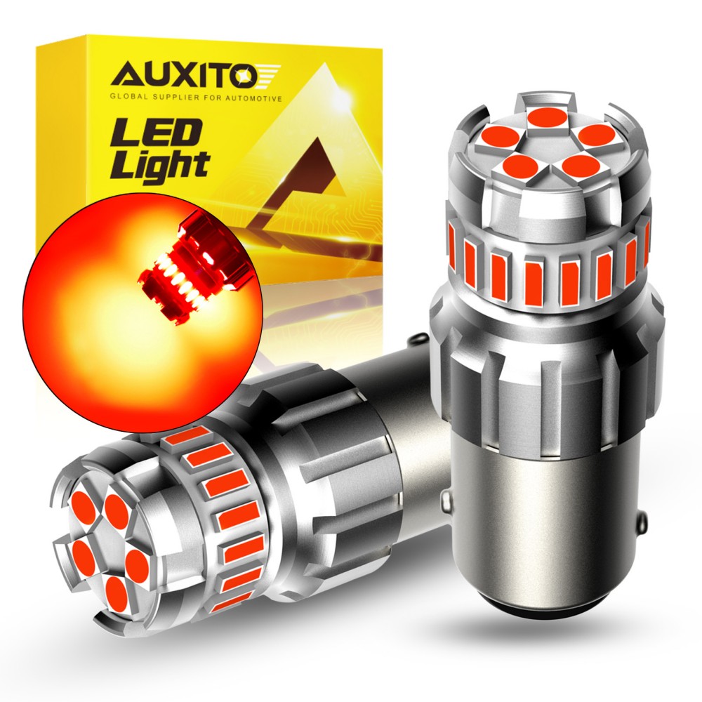 AUXITO 2 buah 1157 BAY15D P21/ - Led Tail Light Bulb Canbus ulasan dan harga