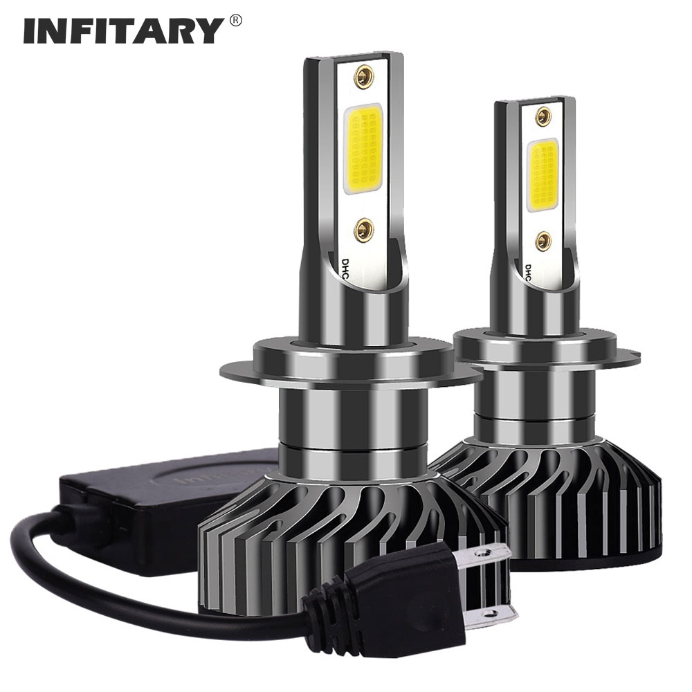 Lampu depan LED H7, cahaya dep - Led Headlight 6500K White 12000Lm ulasan dan harga