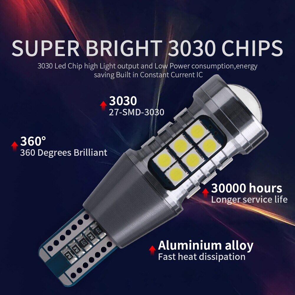 Lampu LED mobil baru T15 W16W  - Led Tail Light Bulb Canbus ulasan dan harga