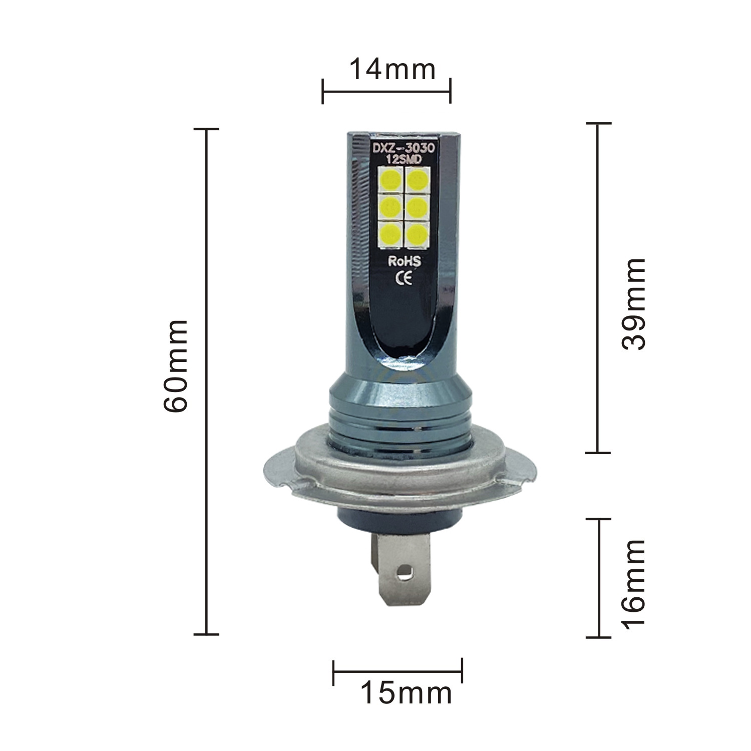 2 Buah 3030 H4 H7 LED Lampu Ka - Car Led Bulb H1 H3 H8 H11 ulasan dan harga