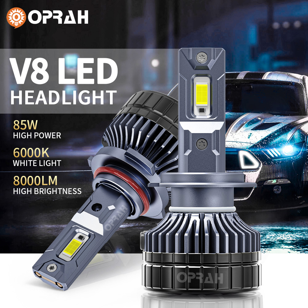 Oprah 2 buah lampu depan LED 1 - Car Led Headlight 9005 9006 ulasan dan harga