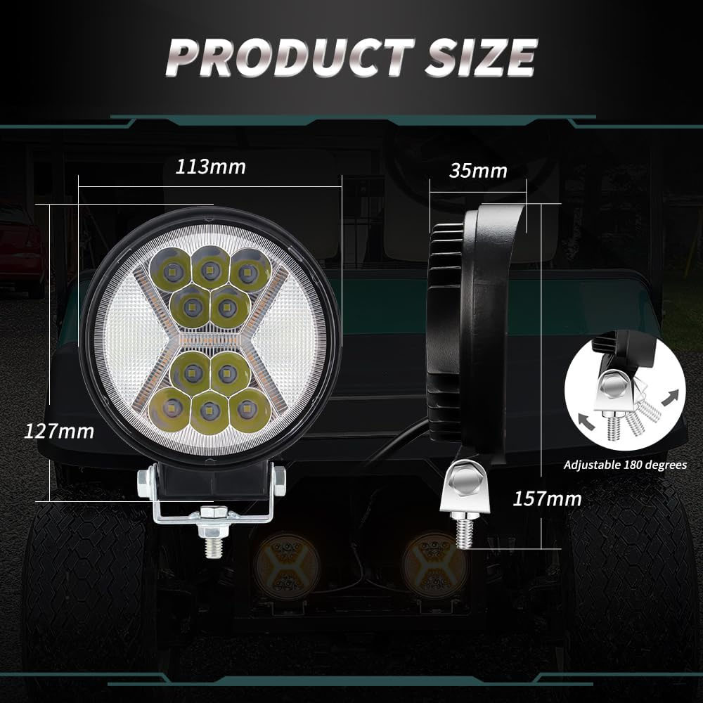 Lampu Kerja LED 4 Inci, Lampu  - Led Work Light Bar 12 Inch Offroad ulasan dan harga