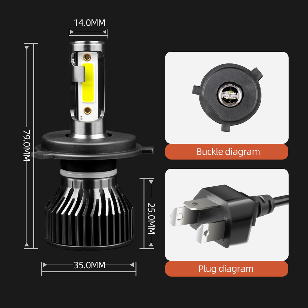 Untuk Piaggio Liberty 50 150 2 - Led Headlight Bulb Canbus Error Free ulasan dan harga
