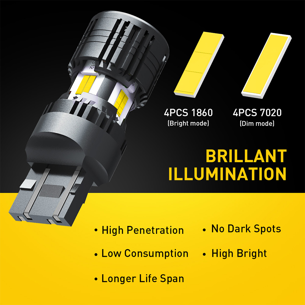 AUXITO 2 Buah Lampu LED Canbus - Led Tail Light Bulb Canbus ulasan dan harga