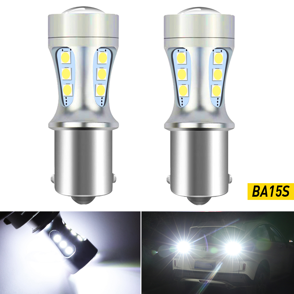 2 Buah P21W Lampu Belakang LED - Led Tail Light Bulb Canbus ulasan dan harga