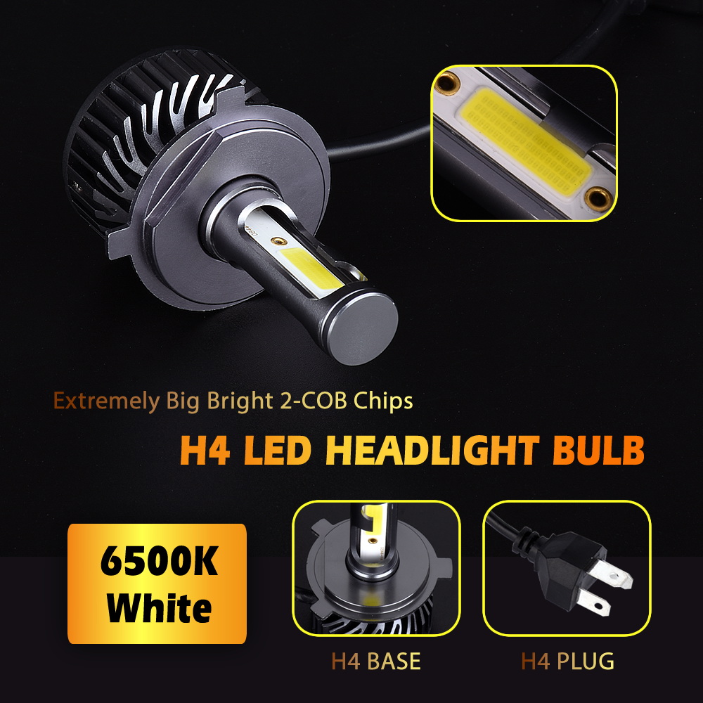 Lampu Depan LED Otomatis Infit - Led Headlight 6500K White 12000Lm ulasan dan harga