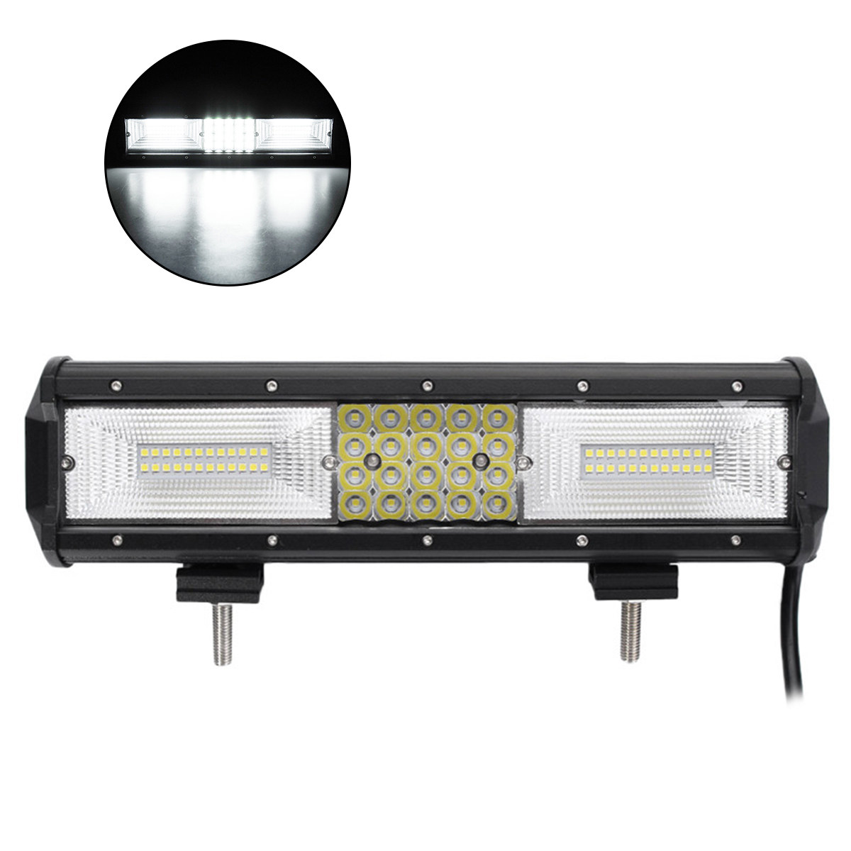 Lampu LED 12 Inci 130200Lm 68  - Led Work Light Bar 12 Inch Offroad ulasan dan harga