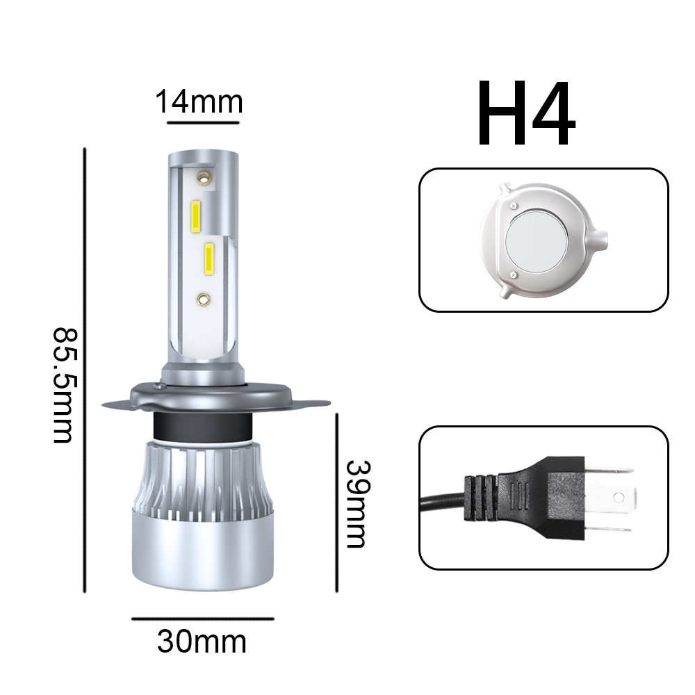 Lampu kabut + lampu kabut Comb - Led Headlight H4 Hi Lo 120W ulasan dan harga