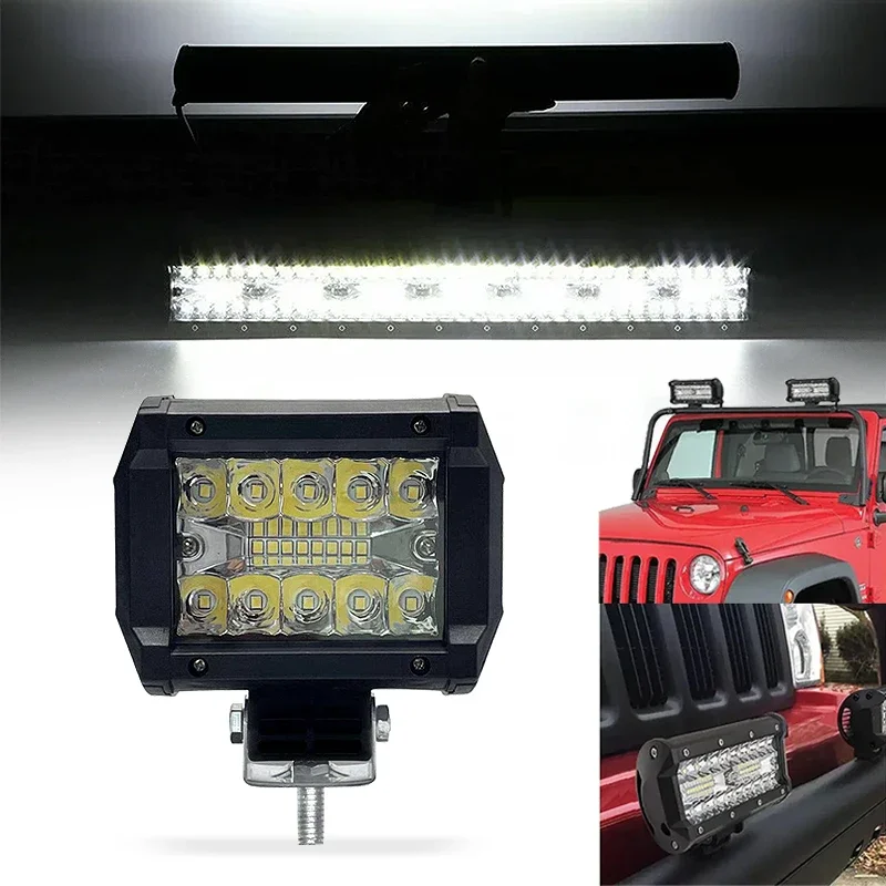 Lampu LED Bar Combo Beam Spot  - Led Work Light Bar 12 Inch Offroad ulasan dan harga