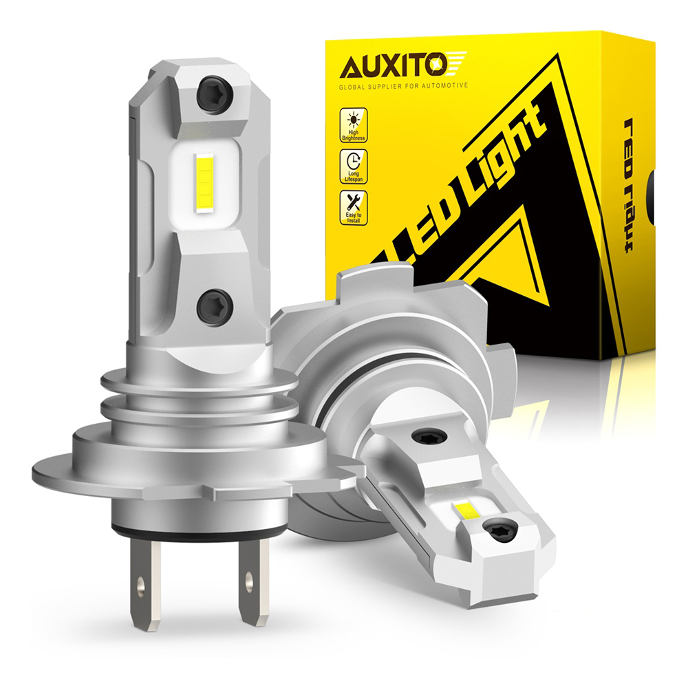 AUXITO 2 Buah 12000LM CSP Chip - Led Headlight 6500K White 12000Lm ulasan dan harga