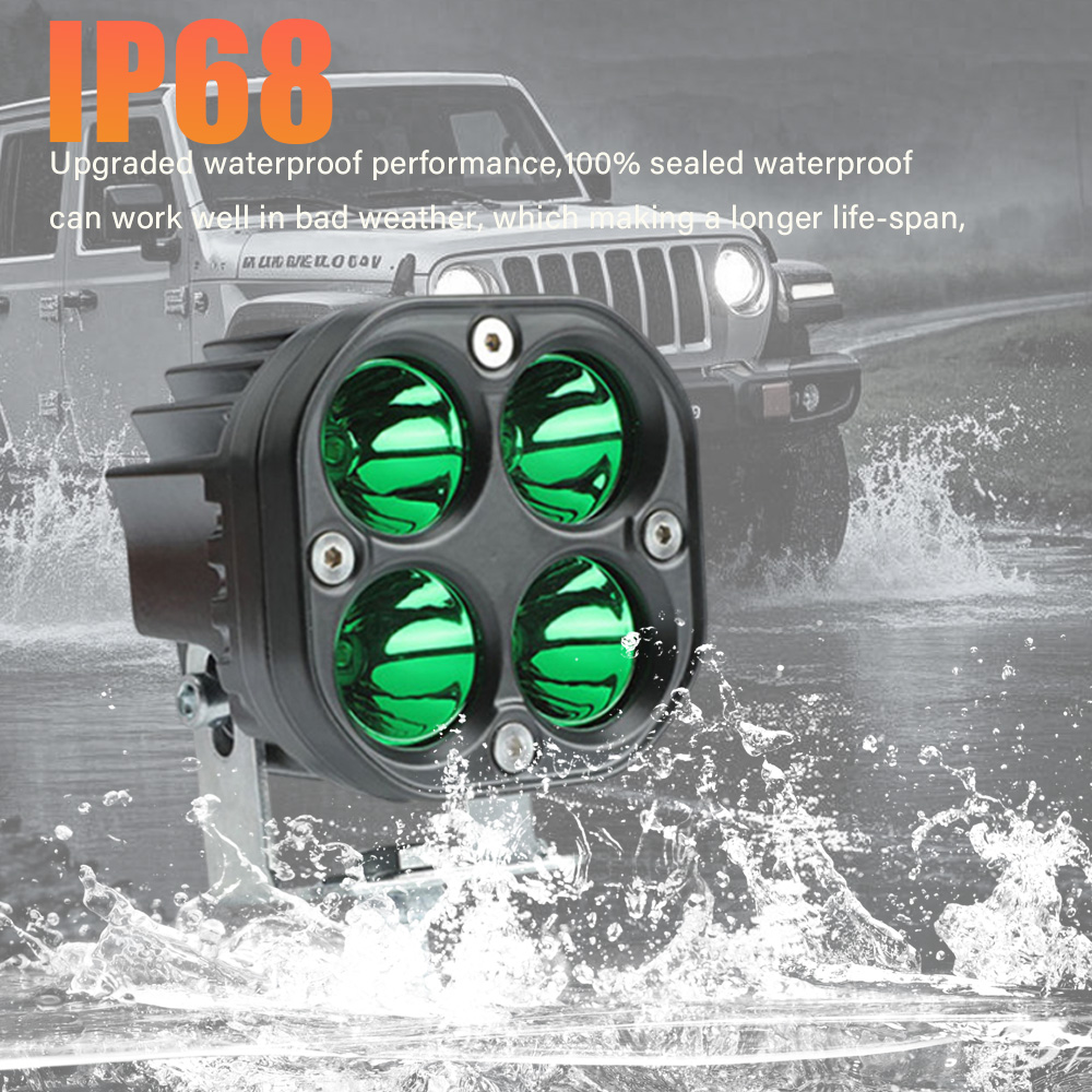 Lampu LED 3 Inci Bar Merah Hij - Led Work Light Bar 12 Inch Offroad ulasan dan harga
