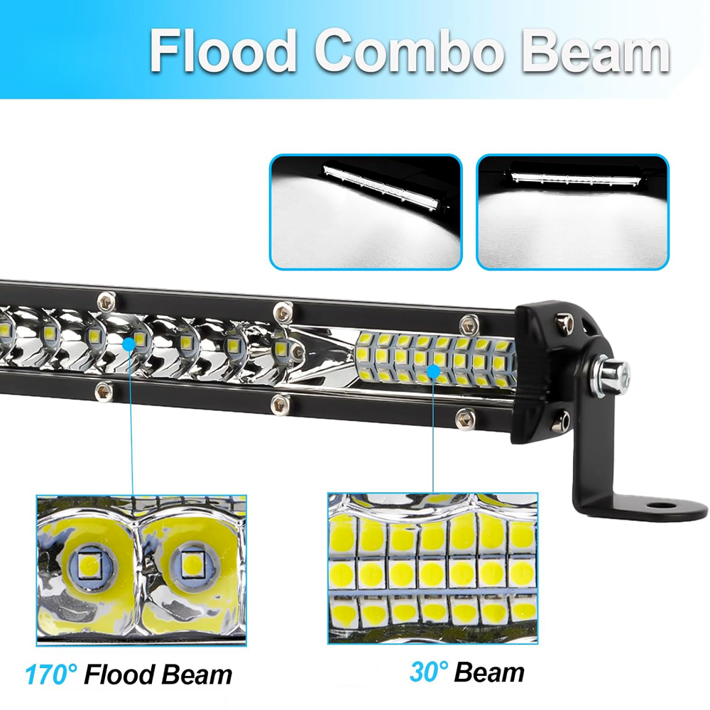 Lampu LED Bar Ultra-Tipis 42 I - Led Work Light Bar 12 Inch Offroad ulasan dan harga