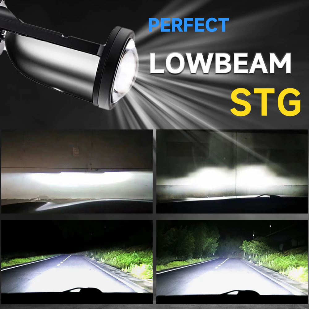 Y6D H4 lampu depan LED Canbus  - Led Headlight H4 Hi Lo 120W ulasan dan harga