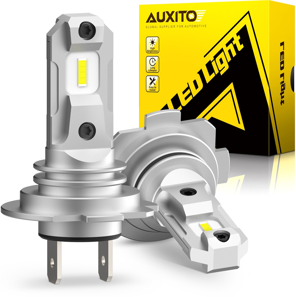 AUXITO 2x Tanpa Kipas H7 Lampu - Led Headlight 6500K White 12000Lm ulasan dan harga