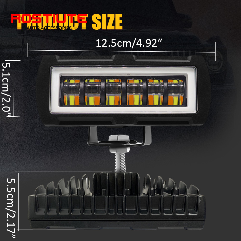Lampu sorot LED mobil, 5 inci  - Led Work Light Bar 12 Inch Offroad ulasan dan harga
