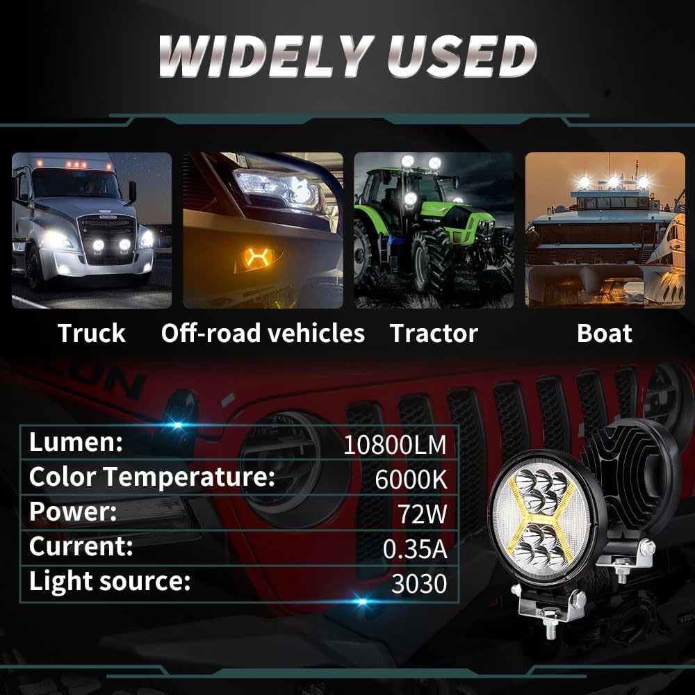 Lampu Kerja LED 4 Inci Lampu S - Led Work Light Bar 12 Inch Offroad ulasan dan harga