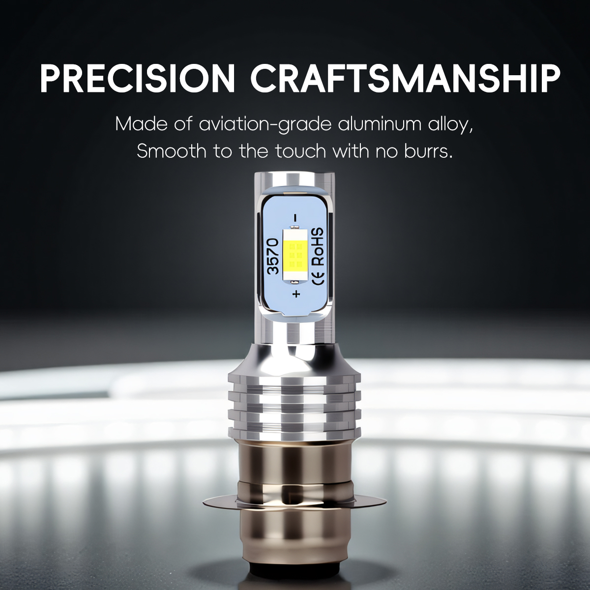 1x Lampu Depan Motor LED H4 P1 - Motorcycle Led Headlight Bulb H4 ulasan dan harga