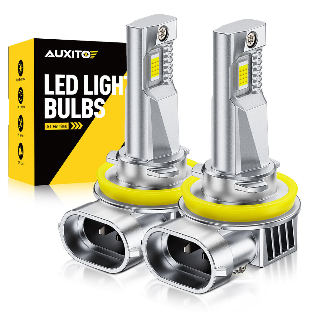 AUXITO 2Pcs 12000LM H11 H8 H9  - Led Headlight 6500K White 12000Lm ulasan dan harga