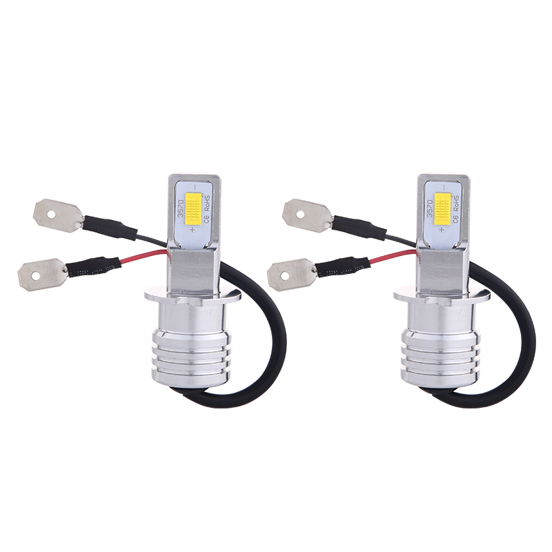 2 buah H1 H3 H7 LED bohlam lam - Led Headlight Bulb H7 20000Lm ulasan dan harga