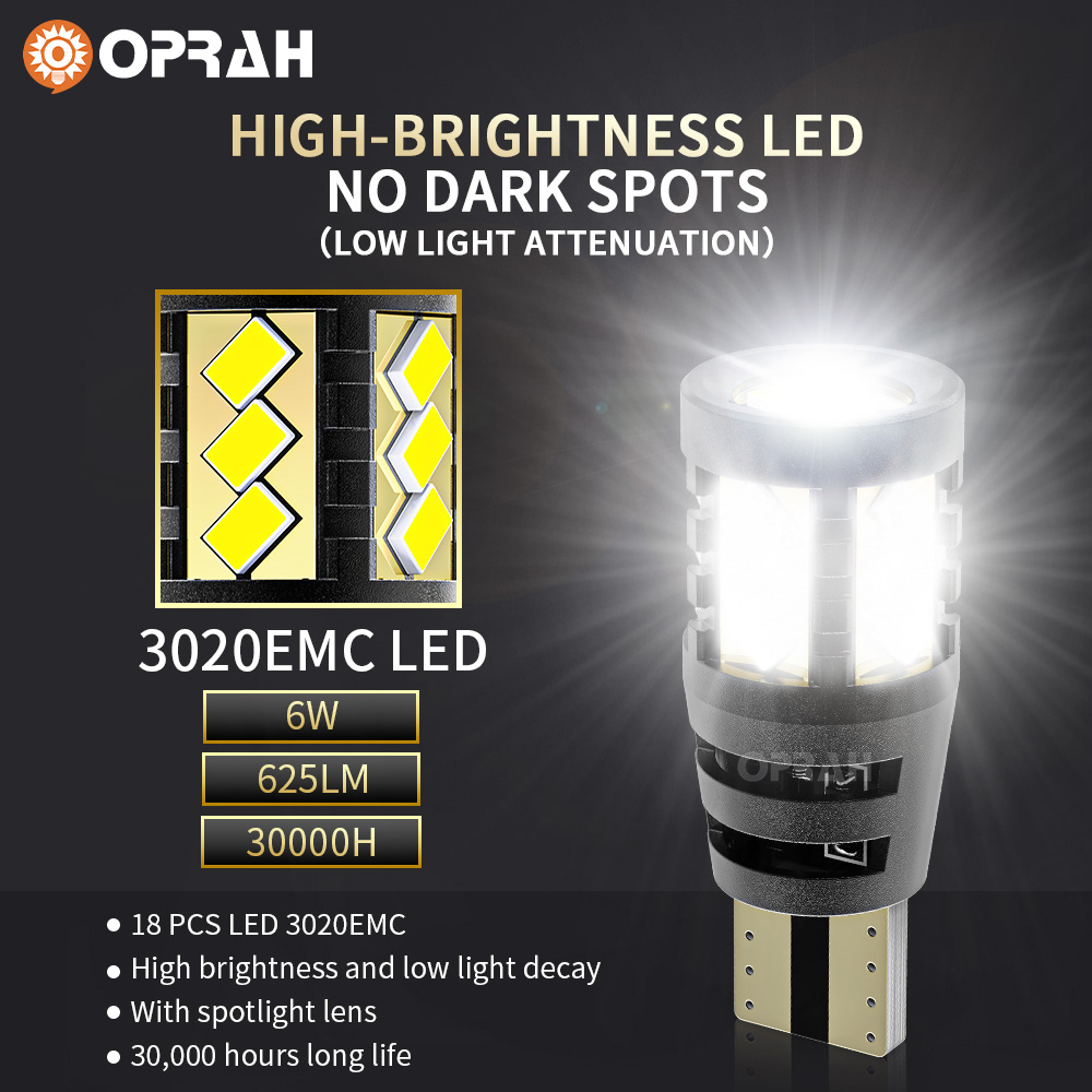 2 Buah Bohlam LED T15 W16W WY1 - Led Tail Light Bulb Canbus ulasan dan harga