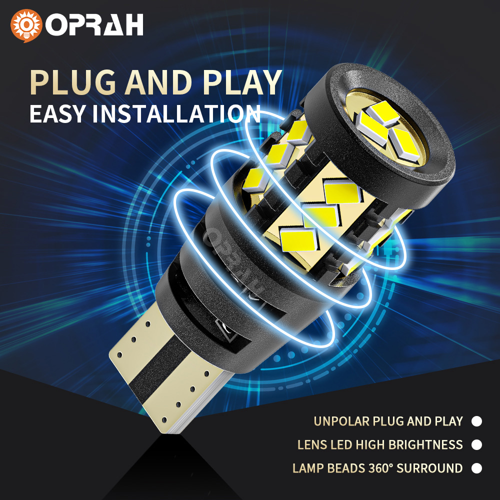 2 Buah Bohlam LED T15 W16W WY1 - Led Tail Light Bulb Canbus ulasan dan harga