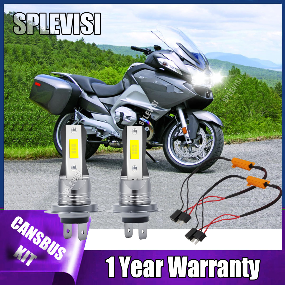 H7 Bohlam Lampu Depan Sepeda M - Led Headlight Bulb Canbus Error Free ulasan dan harga