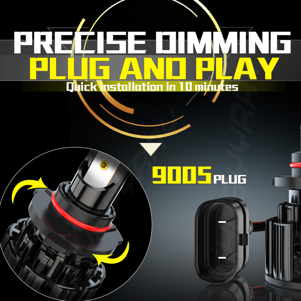 Chusyray lampu mobil LED, bohl - Car Led Headlight 9005 9006 ulasan dan harga