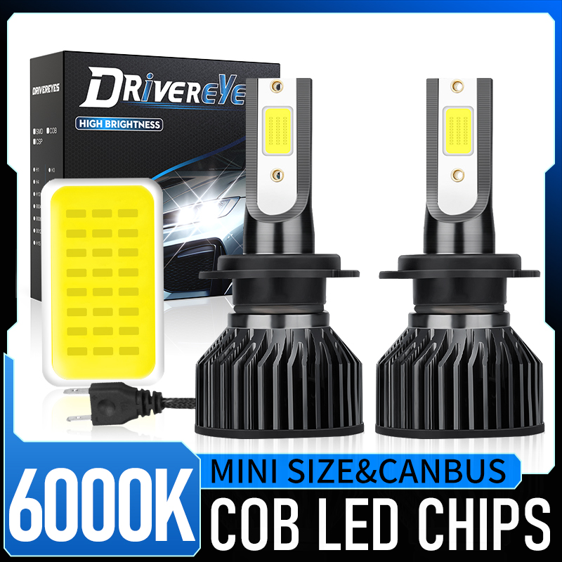 50000LM 500W H7 LED H11 H4 Hi/ - Car Led Bulb H1 H3 H8 H11 ulasan dan harga