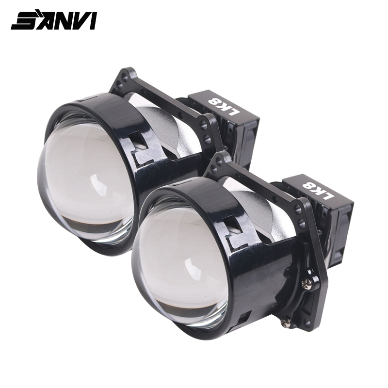 SANVI Lampu Depan Lensa Proyek - Car Led Headlight 9005 9006 ulasan dan harga